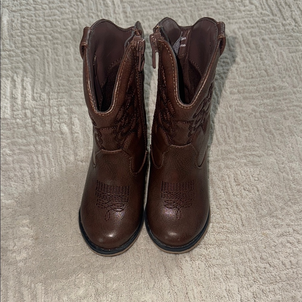 Rich Brown Cowboy Boots